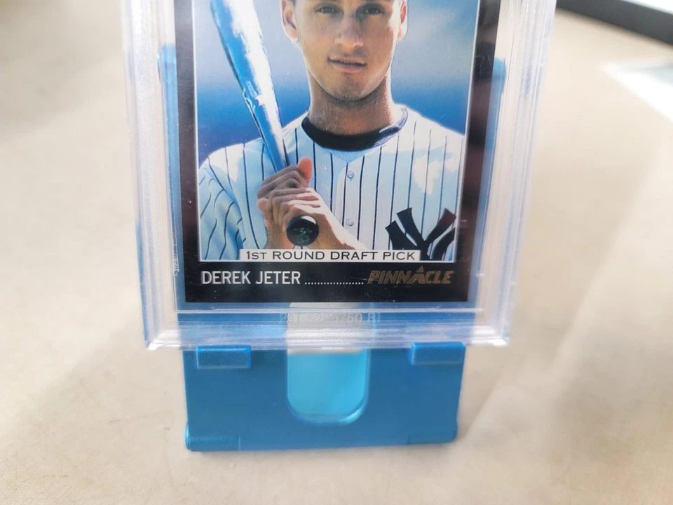 Pinnacle Derek Jeter 1993 novato #457 BGS 9,5 gema como nueva T6856 Foto 3 de 4