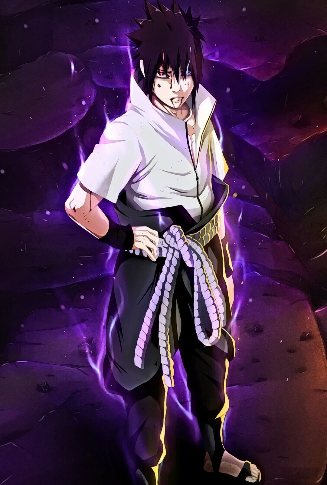 Sasuke Uchiha Poster | Exclusive Art | Naruto Shippuden | NEW | USA