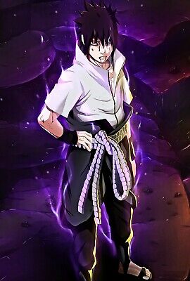 Sasuke Uchiha Poster, Exclusive Art, Naruto Shippuden