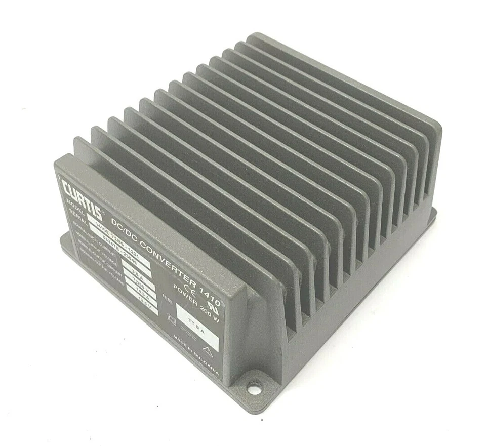 NEW CURTIS 1410E 72/96-1201 DC/DC CONVERTER, 200W 3.5A, TT8A FUSE - Image 2 of 4