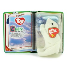 McDonalds - Ty Teenie Beanie Babies 2000 / Chilly the Polar Bear