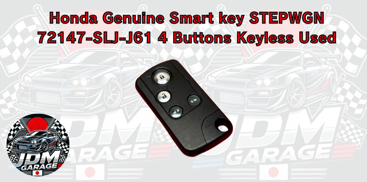 Honda Genuine Smart key STEPWGN 72147-SLJ-J61 4 Buttons Keyless
