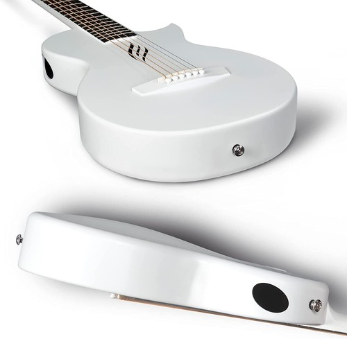 Enya Nova Go 1/2 Chitarra Acustica Bianco 35 Fibra di Carbonio - Foto 5 di 5