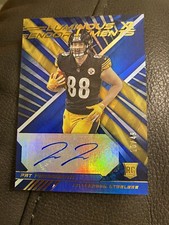 2021 Panini XR Football Pat Freiermuth Auto #/49 Rookie Luminous Endorsements SP