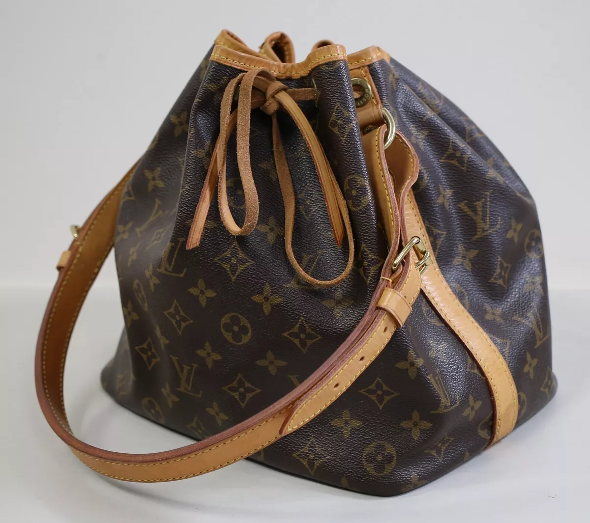 Brown Monogram Petit Noe (Authentic Pre-Owned)