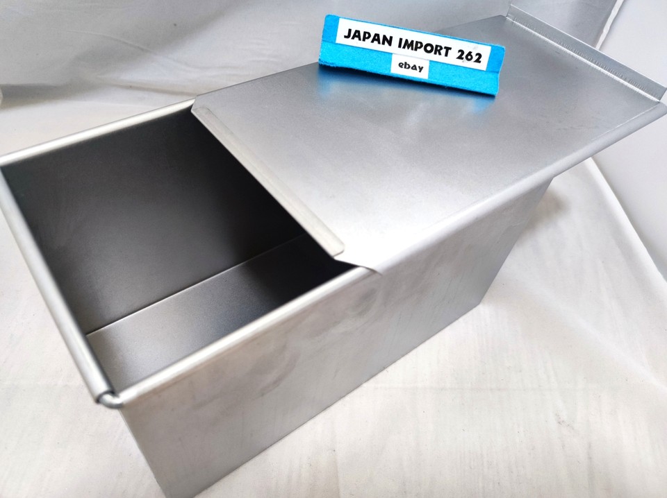 Asai Store Altite Bread Mold - 12Cm Square Loaf with Lid - Made in Jap Asai Store Altite Bread Mold - 12Cm Square Loaf with Lid - Made in Jap