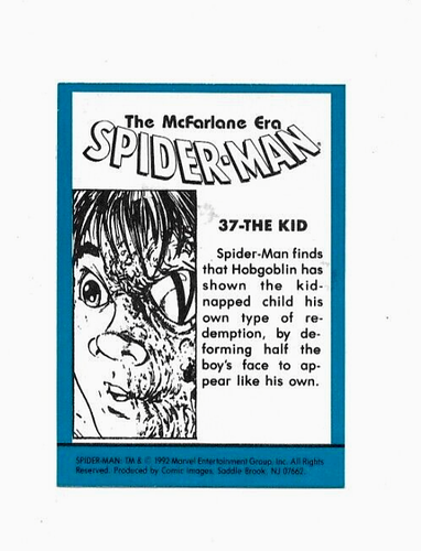 1992 THE MCFARLANE ERA SPIDER-MAN CARD SINGLES PICK & COMPLETE YOUR SET - Picture 70 of 172