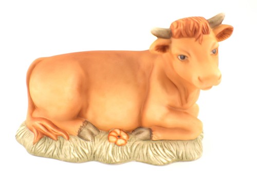 Berta Hummel Nativity SLEEPING SHEPHERD PHEASANT & OX Goebel Set 3 Figurines Box - Picture 14 of 20