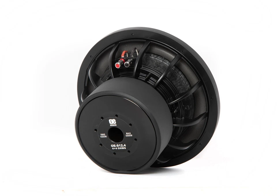 OE Audio OE-S12.2 30.5cm 1600 Vatios RMS Del Coche Subwoofer Doble 2 Rendimiento - Imagen 3 de 4