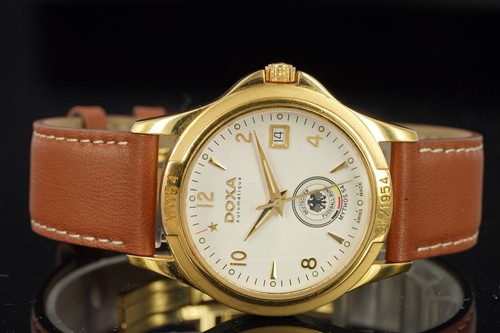 DOXA Uhr DFB WM 1954 Limited Edition ETA-Werk Ref. DDFB 021001 Sepp Herberger
