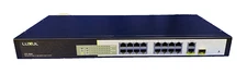 Luxul XFS-1816P, 18-Port Network Switch-2-Gig-16-ports of PoE+ - PreOwned