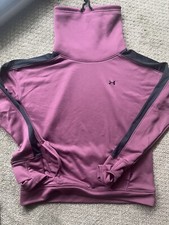 Under Armour Cowl Neck Sweatshirt Purple Women's Small