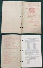 1942 8th JULY, WAR OFFICE-SIGNAL TRAINING Pamphlet No1, Signalling Codes. H.G.