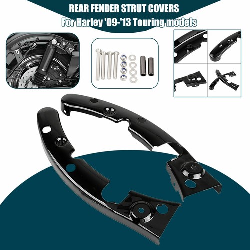Rear Fender Strut Cover Fit For Harley Touring Road King Street Glide 2009-2013 - Picture 3 of 12