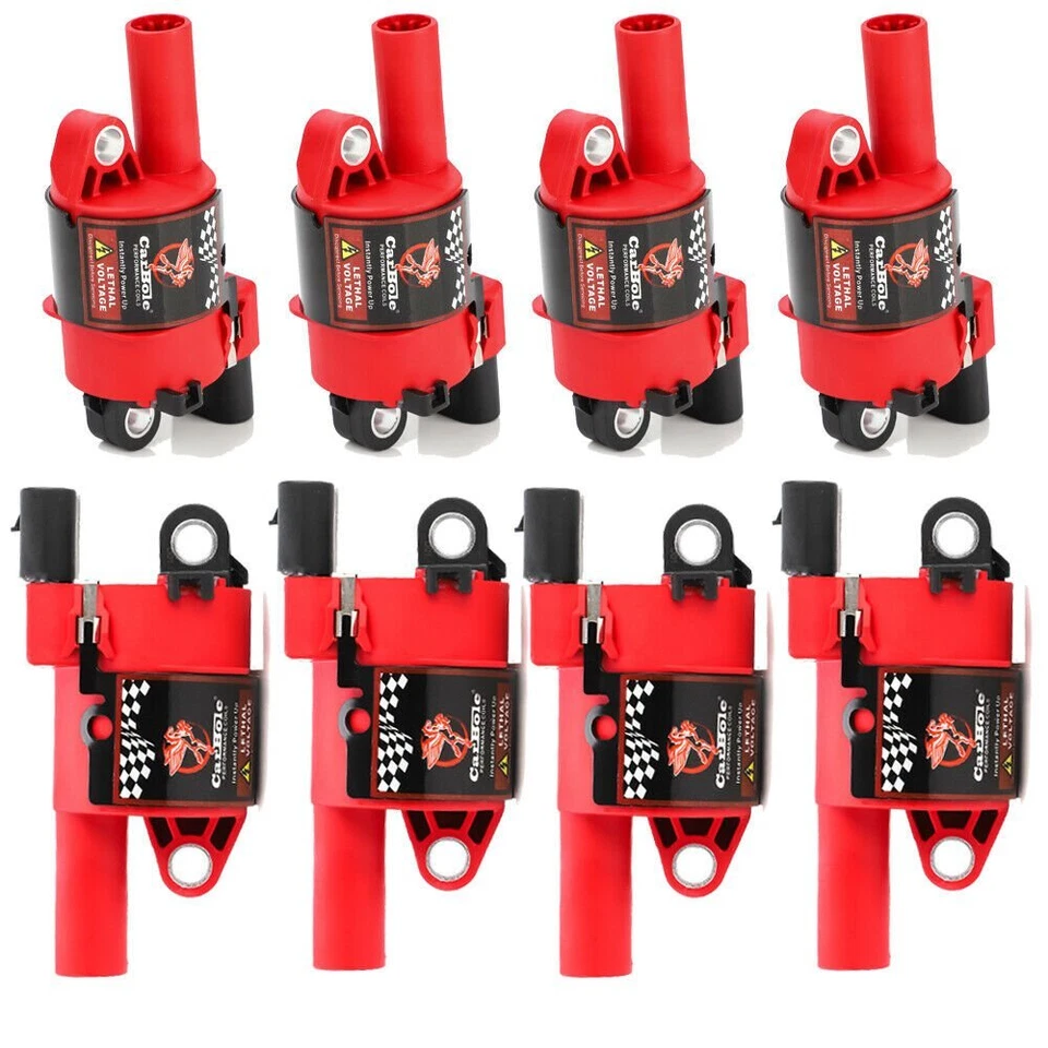 Paquete de 8 bobinas de encendido UF414 para Chevy GMC LS2 LS3 LS4 LS7 2008-2016 5,3/6,0 L D514A Foto 3 de 4