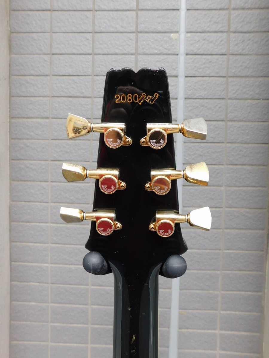 Aria Pro II PE-60 Black 'n Gold 1980s Electric Guitar Used From