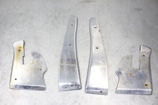1973-89 Mercedes R107 Trim Set Door Edge Chrome Stainless Left & Right LM36