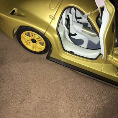 Autoart Panoz Esperante GTR-1, Rare Gold 1:18 Diecast Model Car | eBay