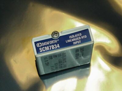 Danforth SCM7B34 Isolated Linearized RTD Input Module SCM7B31-04A with Specs NEW