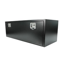 48 X 18 X 18 Black Heavy Duty Steel Underbody Truck Tool Box With T-handle Lock