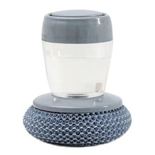 Cleaning Brush For Pots Pans With Builts In Detergent Dispensing Cleaning Tool
