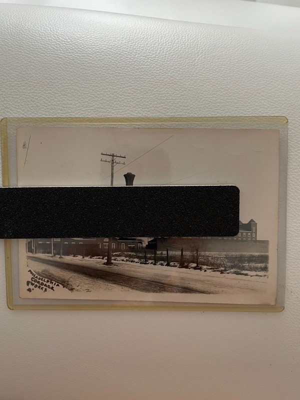 Rare and Scarce Early 1900's Philadelphia Cordage Works Building, Pennsylvania