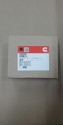 Cummins Electronic Interface Module 4359158 is used primarily on Tier 4 6.7 lite - Picture 5 of 5