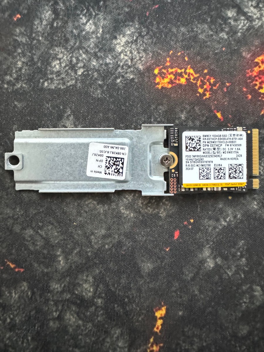 BM9C1 Samsung 1TB 2230 NVMe SSD 0XTHCP PCIe 4.0 x4, ships