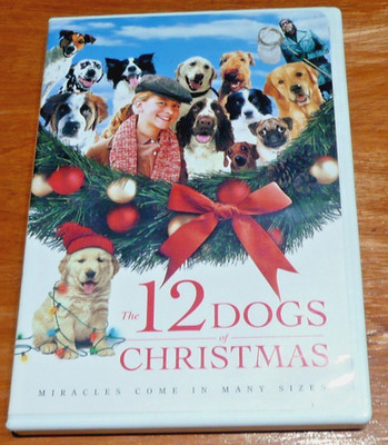 12 DOGS of CHRISTMAS Miracles Come in Many Sizes DVD based on Emma Kragen story