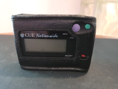 NOKIA 2128 BEEPER PAGER FM 200 US W CASE  - WORKING CONDITION
