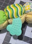 Plush Alligator Baby Teether Rattle Toy Green Yellow Beige — photo 5