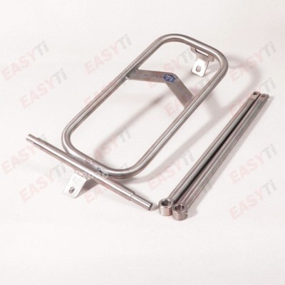 2026 New Titanium-DX  Titanium alloy V shape folding rear rack for Brompton