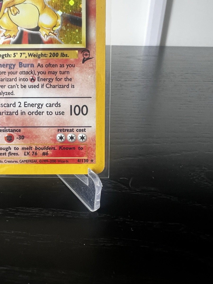 Charizard 4/130 Base Set 2 Pokmon TCG HOLO RARE | eBay