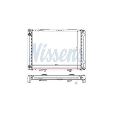 Radiateur Mercedes 190