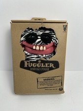 9" OG Grin Grin Zebra Print Fuggler Funny Ugly Monster Very RARE New Open Box