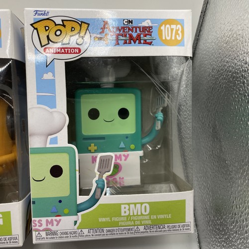 Funko Pop! Juego de 3 Hora de Aventura Jake el Perro #1074 Bmo#1073 Lumpy SpaceP 1075 - Imagen 12 de 13
