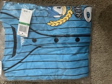 Boys Sonic The Hedgehog Jersey  Short Set Size 16 Brand New Never Worn