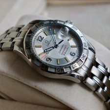 OMEGA Seamaster Pro Diver Men’s Silver Bond Watch Omegamatic AUTOMATIC + BOXES