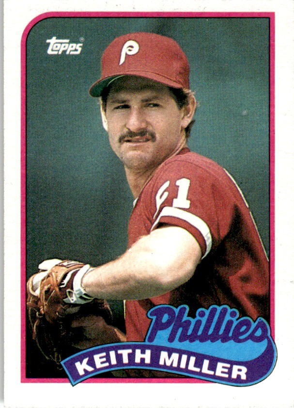 1989 Topps #268 Keith Miller
