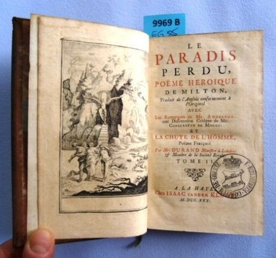 Le Paradis Perdu. Milton, John.: