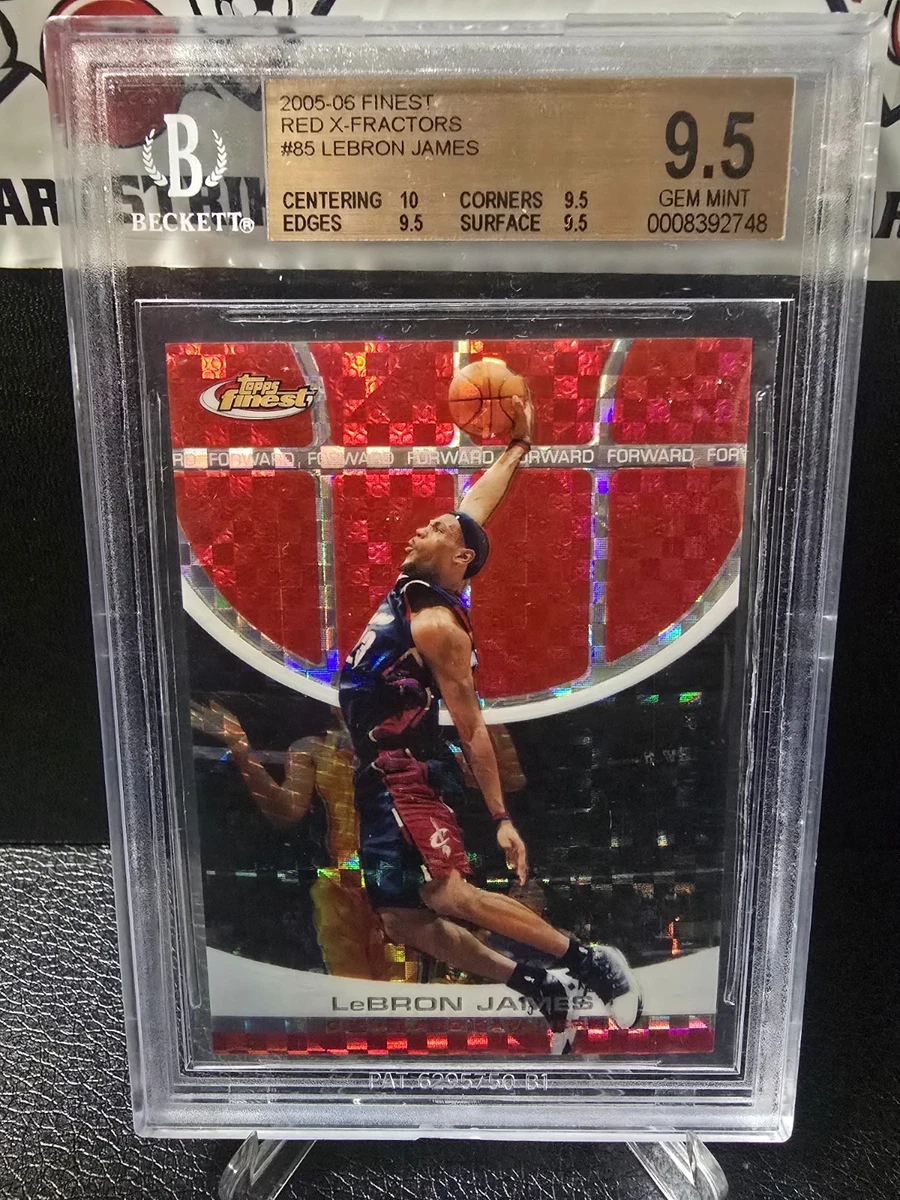 LeBron James Grade 9.5 Basketball Serial Numbered Sports Trading