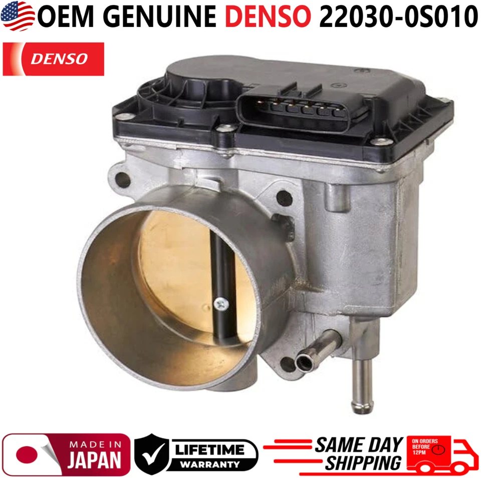 正品油门车身 适用于 2005 - 2021 年丰田和雷克萨斯 4.7L V8 5.0L V8,22030-0S010 — 第 2/4 张图片