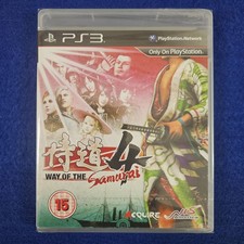 ps3 WAY OF THE SAMURAI 4 Game NEW & Sealed Playstation REGION FREE PAL Version
