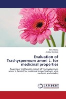 M. S. Mekha (U. A.) | Evaluation Of Trachyspermum Ammi L. For Medicinal...
