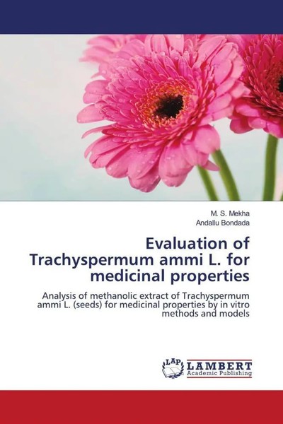 M. S. Mekha (U. A.) | Evaluation Of Trachyspermum Ammi L. For Medicinal...-image