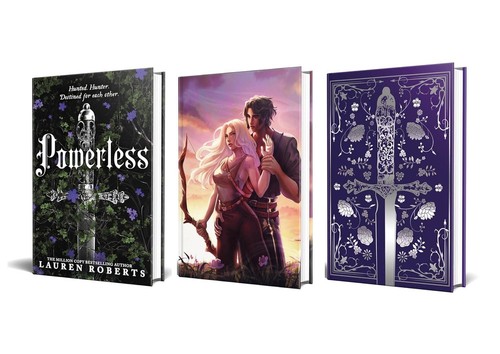 Powerless: Deluxe Collector's Edition Hardback by Lauren Roberts Hardback - Picture 2 of 5