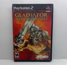 Gladiator: Sword of Vengeance (PlayStation 2, 2003) Clean Tested Working