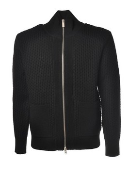 Paolo Schaf Herren Strickjacke Langarm schwarz Größe L