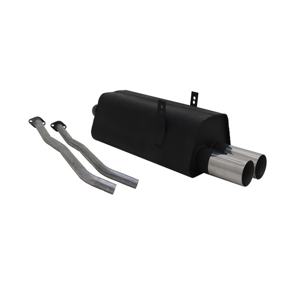 Novus Sportauspuff FüR Bmw 3Er E36 325I 2X76 Rl-Design EndschalldäMpfer Mit Abe-image