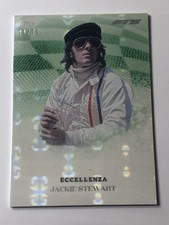 2025 Topps Eccellenza F1 JACKIE STEWART Green Veterano 21/75